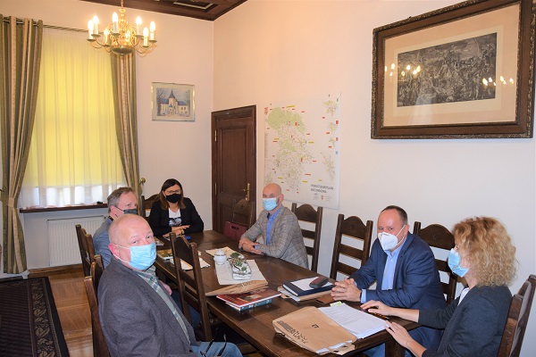 Spotkanie w gabinecie Starosty Szamotulskiego